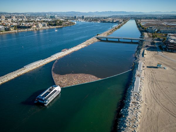 River pollution, 30 cities program, los angeles, Ballona creek
