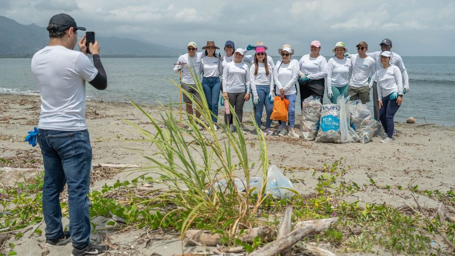 Plastic pollution